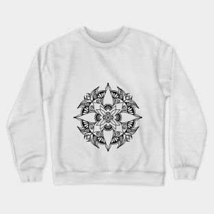 Mandala - Concentration - Yoga - Zen Crewneck Sweatshirt